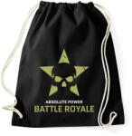 printfashion Battle Royale - Absolute Power - Sportzsák, Tornazsák - Fekete (1779981)