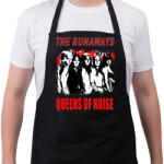 printfashion THE RUNAWAYS STENCIL - Kötény - Fekete (4936604)
