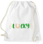 printfashion Lucky - Sportzsák, Tornazsák - Fehér (7896233)