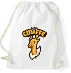 printfashion Wild Giraffe - Sportzsák, Tornazsák - Fehér (5135979)