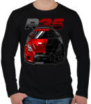 printfashion Nissan GT-R R35 - Férfi hosszú ujjú póló - Fekete (11419917)
