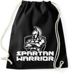 printfashion Spartan harcos - Sportzsák, Tornazsák - Fekete (1234736)