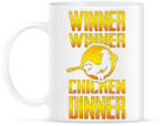 printfashion PUBG - WINNER (Gold) - Bögre - Fehér (846794)