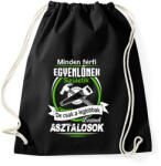 printfashion A legjobb asztalos - Sportzsák, Tornazsák - Fekete (916007)
