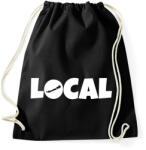printfashion Local - Sportzsák, Tornazsák - Fekete (2757423)