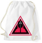 printfashion Squid game - Sportzsák, Tornazsák - Fehér (5662552)