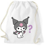 printfashion Kuromi Sanrio - Sportzsák, Tornazsák - Fehér (13799313)