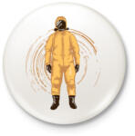 printfashion Védőfelszerelés - Kitűző, hűtőmágnes - Fehér (5199656)