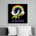 printfashion To the disco - Vászonkép - Fekete (13768242)