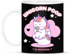 printfashion UNICORN POOP - Bögre - Fekete (11597990)