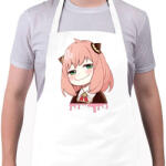 printfashion Anya Forger minta (Spy x Family) - Kötény - Fehér (11875930)