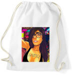 printfashion MK - Sportzsák, Tornazsák - Fehér (1573207)