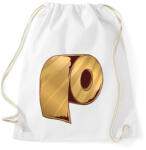 printfashion Arany wc papír - Sportzsák, Tornazsák - Fehér (4173933)