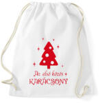 printfashion Első közös karácsony - Sportzsák, Tornazsák - Fehér (1135098)