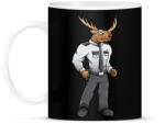printfashion Deer Security - Bögre - Fekete (864603)