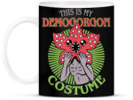 printfashion Demogorgon costume - Bögre - Fekete (14533685)