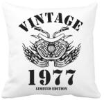 printfashion 1977 - Párnahuzat, Díszpárnahuzat - Fehér (6218231)