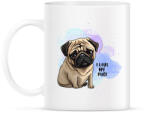 printfashion I love my pug - Bögre - Fehér (14204372)