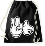 printfashion Ha érted. . - Sportzsák, Tornazsák - Fekete (2058009)