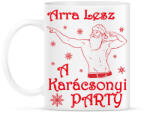 printfashion Arra lesz a Karácsonyi party - Bögre - Fehér (4100796)