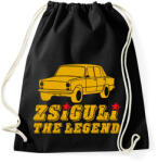 printfashion Zsiguli the legend - Sportzsák, Tornazsák - Fekete (7704744)