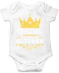 printfashion A királynők októberben születnek - Baba Body - Fehér (1329273)