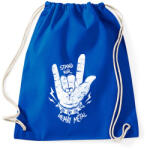 printfashion Heavy metal - Sportzsák, Tornazsák - Bright royal (120260)