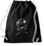 printfashion Diver - búvár - Sportzsák, Tornazsák - Fekete (11114584)