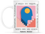 printfashion Radnóti Miklós - Születtem. Tiltakoztam. - Bögre - Fehér (6613727)