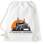 printfashion A fuvarozás legjobbja - kamionsofőr - Sportzsák, Tornazsák - Fehér (6549020)