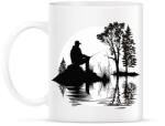 printfashion Horgász relax - Bögre - Fehér (12897498)