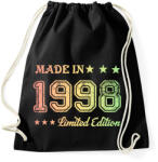 printfashion 1998 - Sportzsák, Tornazsák - Fekete (6172575)