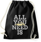 printfashion All you need is Beetle - Sportzsák, Tornazsák - Fekete (9954417)