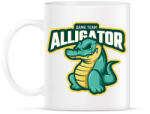 printfashion Game The Alligator - Bögre - Fehér (5144704)