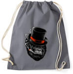 printfashion Akár egy főnök - Sportzsák, Tornazsák - Grafitszürke (117870)