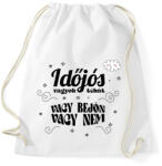 printfashion Időjós vagyok - Sportzsák, Tornazsák - Fehér (7441211)