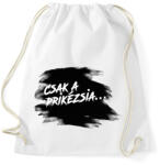 printfashion Prikézsia - Világos háttérre - Sportzsák, Tornazsák - Fehér (16778447)