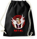 printfashion metal lady - Sportzsák, Tornazsák - Fekete (1746550)
