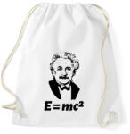 printfashion Einstein - Sportzsák, Tornazsák - Fehér (10366385)