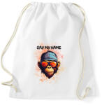 printfashion say my name - Sportzsák, Tornazsák - Fehér (14632684)