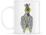 printfashion Hipster Zebra - Bögre - Fehér (1247684)