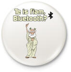 printfashion te is fiam. . . - Kitűző, hűtőmágnes - Fehér (3397241)