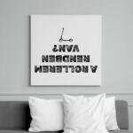 printfashion A rollerem rendben van? - Vászonkép - Fehér (13823950)