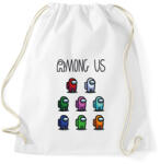 printfashion Among us crewmates - Sportzsák, Tornazsák - Fehér (4130630)
