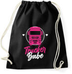 printfashion Trucker Babe - Sportzsák, Tornazsák - Fekete (7481670)