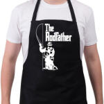 printfashion The Rodfather - Kötény - Fekete (4934014)