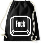 printfashion Fuck billentyű - Sportzsák, Tornazsák - Fekete (5787175)