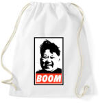 printfashion Kim Jong Un BOOM - Sportzsák, Tornazsák - Fehér (1173456)