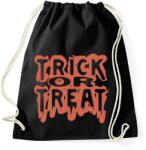 printfashion Trick or Treat véres - Sportzsák, Tornazsák - Fekete (1852910)
