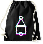 printfashion Squid Game Logo - Sportzsák, Tornazsák - Fekete (5445721)